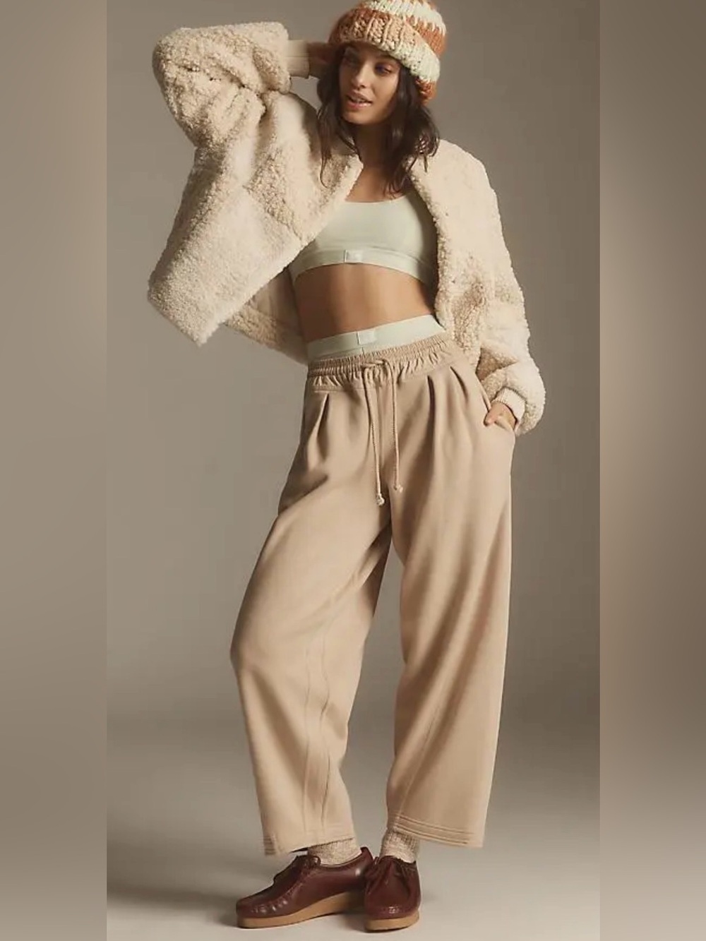 Daily Practice by Anthropologie Drawstring Barrel Pants XS